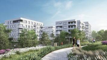 zdjęcie z budowy Zielony Widok