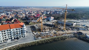 zdjęcie z budowy Marina Royale
