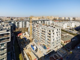 zdjęcie z budowy Apartamenty Kierbedzia 4