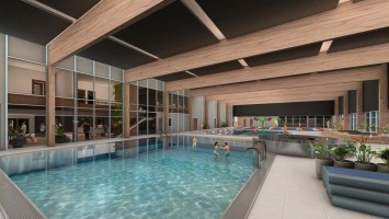 zdjęcie z budowy Aquapark Widzew