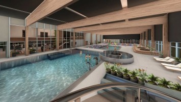 zdjęcie z budowy Aquapark Widzew