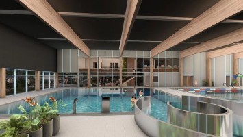 zdjęcie z budowy Aquapark Widzew