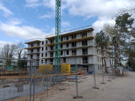 zdjęcie z budowy Osiedle Zbytki