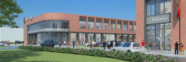 wizualizacje Centrum handlowe Multibox Browar