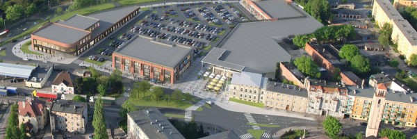 wizualizacje Centrum handlowe Multibox Browar