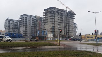 zdjęcie z budowy City Park