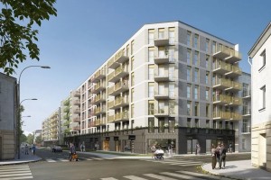 zdjęcie z budowy Apartamenty Wodna