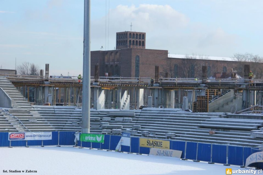 zdjęcie wykonane przez spółkę Stadion w Zabrzu