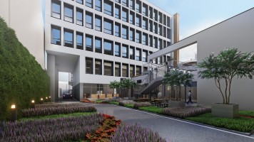 zdjęcie z budowy Meininger Hotels