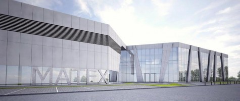zdjęcie Salon wystawienniczy z biurowcem