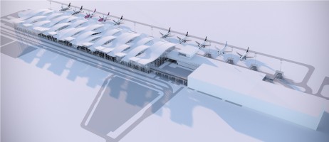 zdjęcie z przebudowy Port Lotniczy Wrocław
