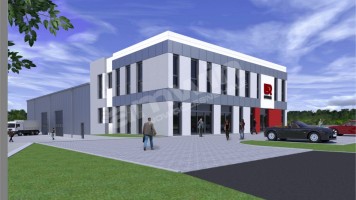 zdjęcie Hala magazynowa z budynkiem biurowo-socjalnym Unirol