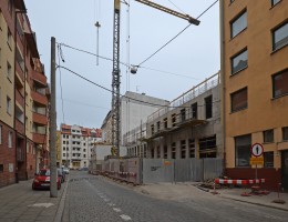 zdjęcie z budowy Piwna 21