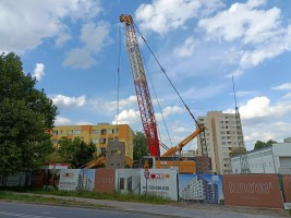 zdjęcie z budowy Apartamenty Oszmiańska II