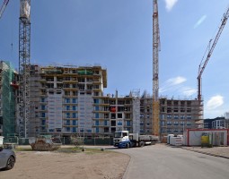 zdjęcie z budowy Legnicka Vita