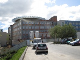 zdjęcie z budowy Szpital Zdroje budznek 2A