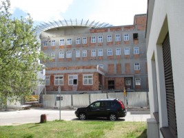 zdjęcie z budowy Budynek 2A Zachodniopomorskiego Centrum Opieki nad Matką i Dzieckiem
