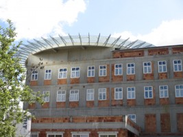 zdjęcie z budowy Szpital Zdroje budznek 2A