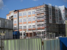 zdjęcie z budowy Szpital Zdroje budznek 2A