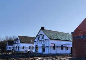 zdjęcie z budowy Osiedle Przy Jeziorach
