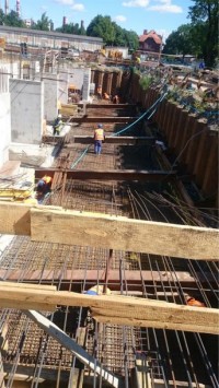 KLATKI K4 I K3 - STROP NAD POZIOMEM -2