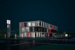 wizualizacje Biurowiec Kliff