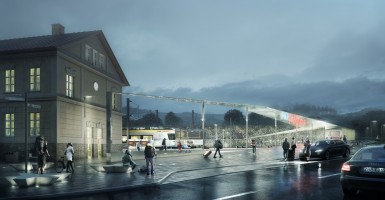 wizualizacje Centrum Komunikacyjne