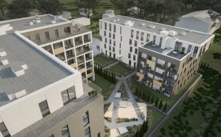 zdjęcie z budowy Osiedle Iluzjon