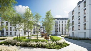 zdjęcie z budowy 28 czerwca 1956 r.