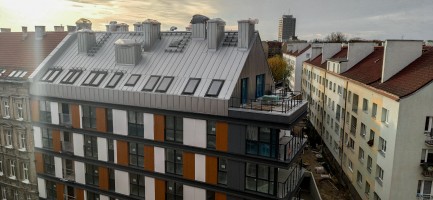zdjęcie z budowy Silesia Apartments