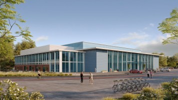 zdjęcie z budowy Wielofunkcyjna hala sportowo-widowiskowa