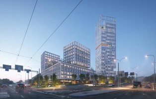 zdjęcie z budowy SkyCity