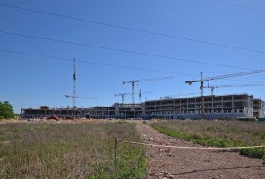 zdjęcie z budowy Dolnośląskie Centrum Onkologii Pulmonologii i Hematologii