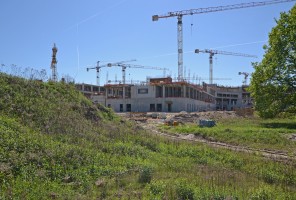 zdjęcie z budowy Dolnośląskie Centrum Onkologii Pulmonologii i Hematologii