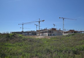 zdjęcie z budowy Dolnośląskie Centrum Onkologii Pulmonologii i Hematologii