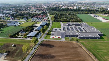zdjęcie z budowy Smart Park Jawor