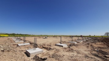 zdjęcie z budowy Smart Park Jawor