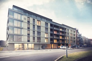 wizualizacje Apartamentowiec na Chwaliszewie