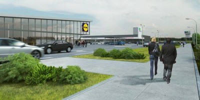 wizualizacje Park handlowy Prima Park