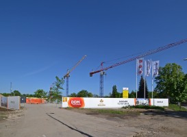 zdjęcie z budowy Wille Biskupin