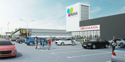 wizualizacje Park handlowy Prima Park