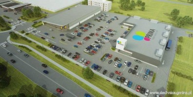 wizualizacje Park handlowy Prima Park