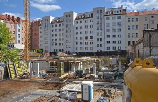 zdjęcie z budowy Traugutta Vita