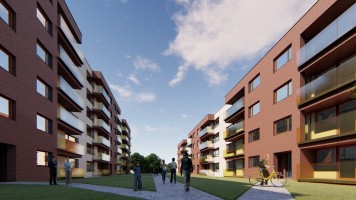 zdjęcie z budowy Osiedle Wólczańska