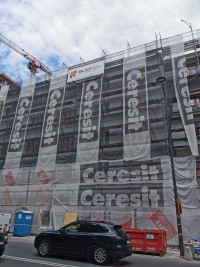 zdjęcie z budowy Żelazna 54