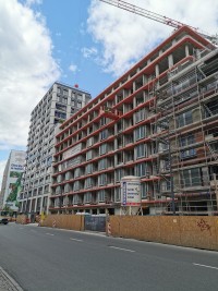 zdjęcie z budowy Żelazna 54