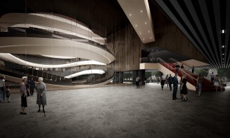 zdjęcie z budowy Sinfonia Varsovia Centrum