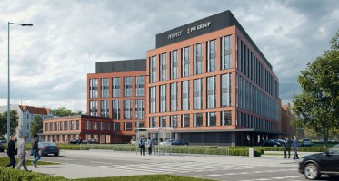 wizualizacje Biurowiec Młynarska
