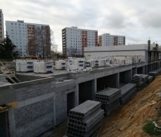zdjęcie z budowy Lisia Apartamenty