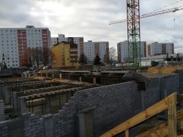 zdjęcie z budowy Lisia Apartamenty